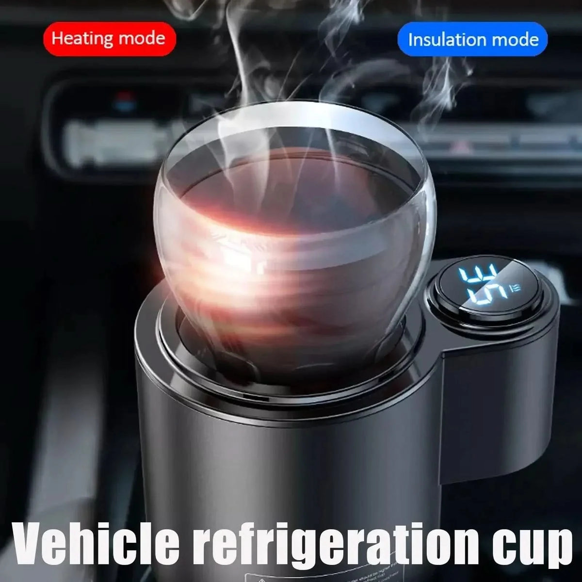 Porte-gobelet de voiture à température contrôlée CUPBALANCE pour boissons chaudes et froides