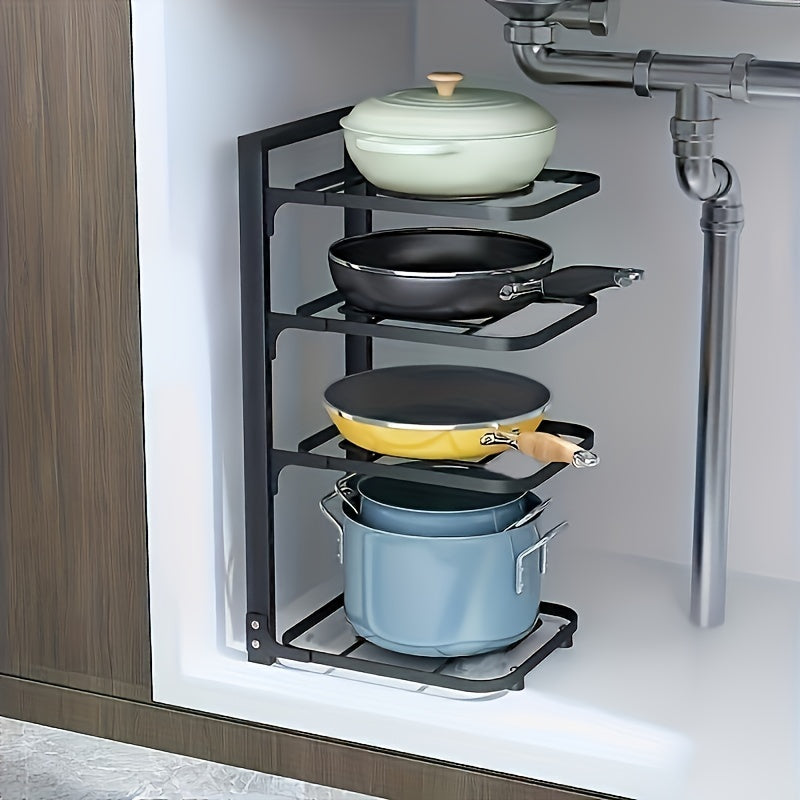 RACKCHEF – Adjustable Kitchen Rack for Pots & Pans