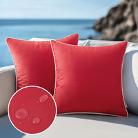 WHITELIVA – Housses de coussin décoratives pour patios et jardins