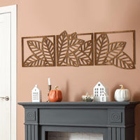 BOTANELLE – Decorative Leaf Wall Mirrors for Artistic Room Accents