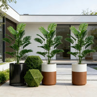 EVERPALM – Fake Tropical Palm Leaves Decorative Plant Design