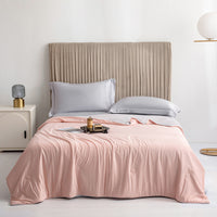 SILKCHILL – Couverture en soie glacée douce et respirante pour l’été