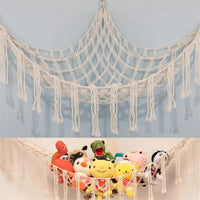 MACRANEST – Filet de jouets tissé main pour décoration cosy