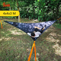 TRIANGLEFLOW – Outdoor Camping Hammock with Anti-Rollover Design