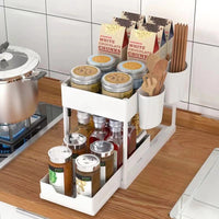 SLIDENEST – Pull Out Sliding Rack Space-Saving Organizer