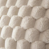 GRIDHAVEN – 3D Textured Pillowcase for Living Room Comfort
