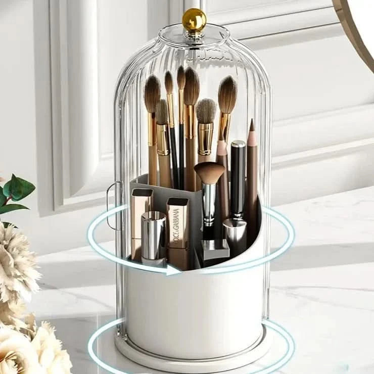 SPINAVENZA – 360° Cosmetic Storage Organizer for Convenient Access