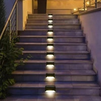 SOLARLIVA – Lumières solaires LED d’extérieur pour marches et jardin