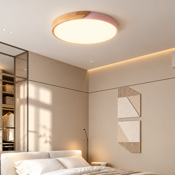 NORDLYS – Scandinavian LED Ceiling Light for Soft Ambient Glow