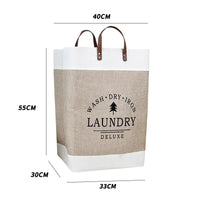 ORGANIBIN – Fabric Storage Basket for Clothes & Essentials