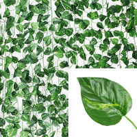 IVYNEST – Artificial Green Ivy Garland Hanging Vine Decor