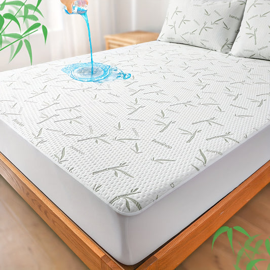NATURACOOL – Housse de matelas en bambou respirant pour confort d’été