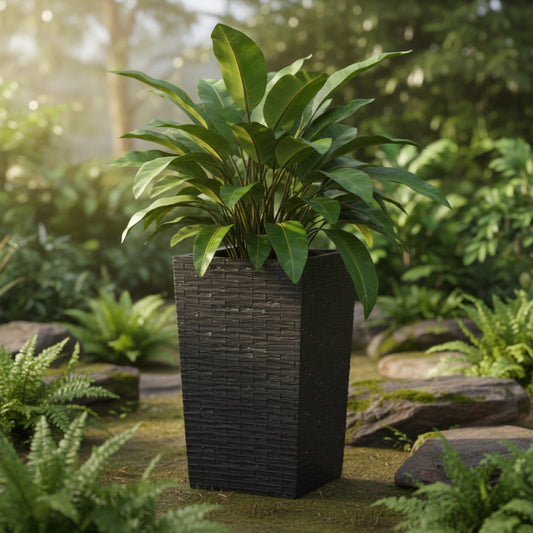 RATTANOVA – Outdoor Wicker Planter Set