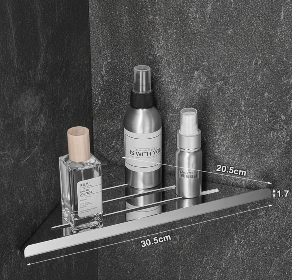 STEELCORNER – Stainless Steel Corner Shower Shelf Organizer