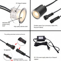 PAVERGLOW – In-Ground LED Lights for Deck & Pathways