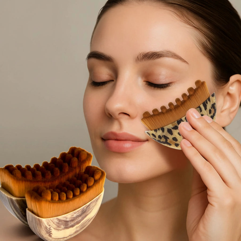 SculptPro - Portable Lymphatic Contour Face Brush & Drainage Massager 0
