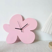 FLORAZELIXA - Horloge murale inspirée des fleurs pour un charme intemporel