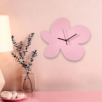 FLORAZELIXA - Horloge murale inspirée des fleurs pour un charme intemporel