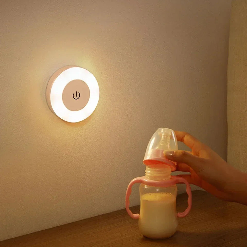 TOUCHVAULT – USB Rechargeable Lamp for Bedroom Comfort