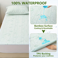 NATURACOOL – Breathable Bamboo Mattress Cover Summer Comfort