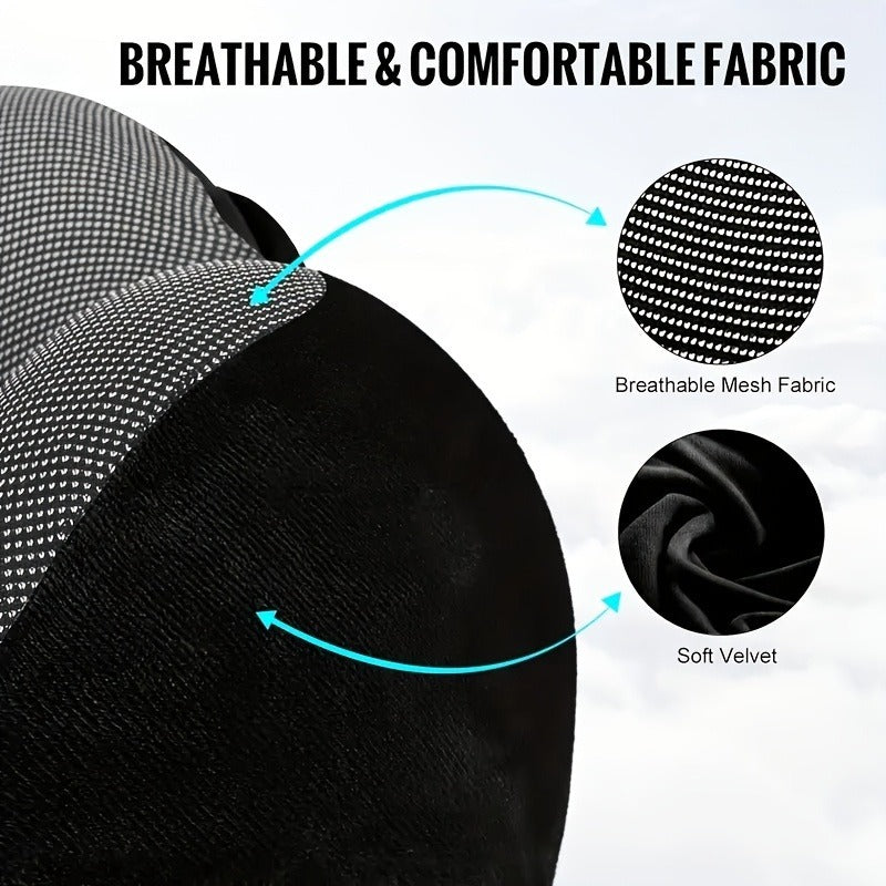 COZYCURVE – Coussin à capuche en forme de U pour un confort relaxant