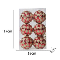 FLAKEORN – Christmas Table Baubles Set for Elegant Holiday Decor