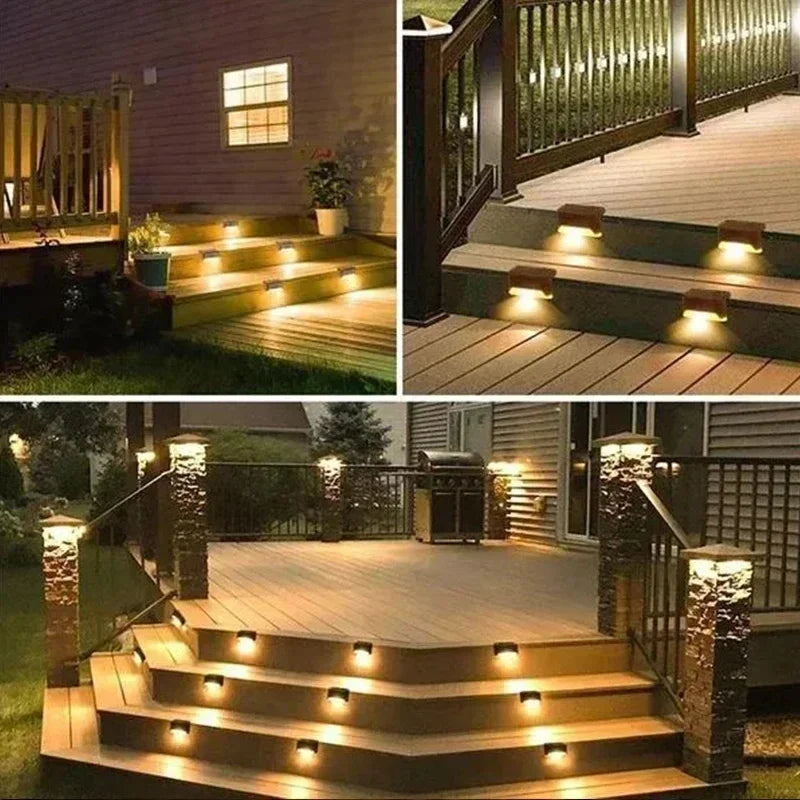 SOLARLIVA – Lumières solaires LED d’extérieur pour marches et jardin