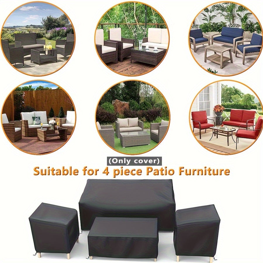 WEATHERVAULT – 4-Piece Patio Furniture Protection Collection