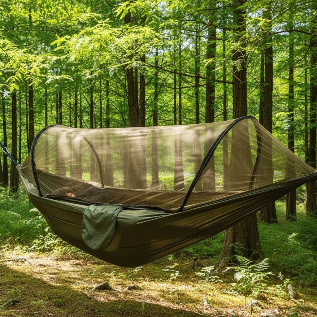 SWINGSAFE – Hamac de camping avec moustiquaire