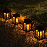CANDLELIVA – Lanterne solaire bougie pour ambiance extérieure chaleureuse
