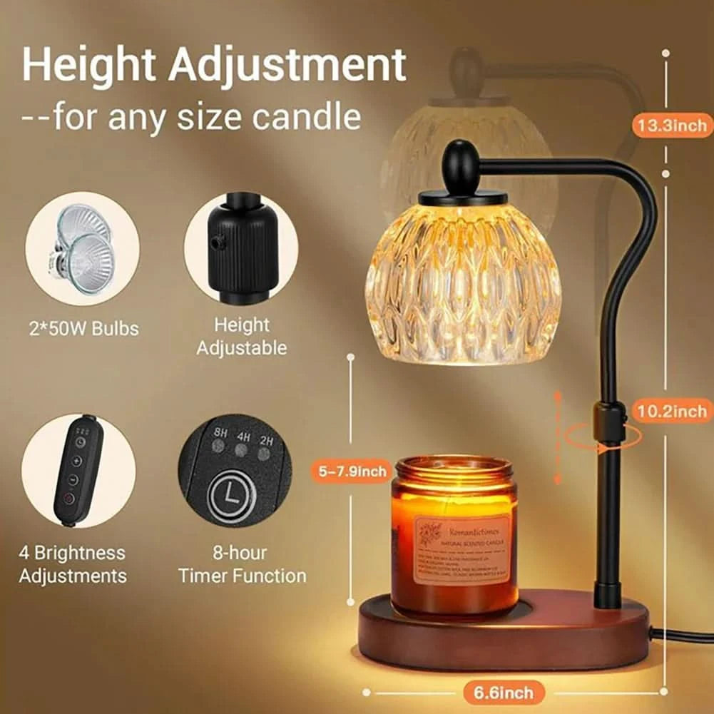 CANDLENEST – Lampe chauffante pour des espaces de vie paisibles et confortables