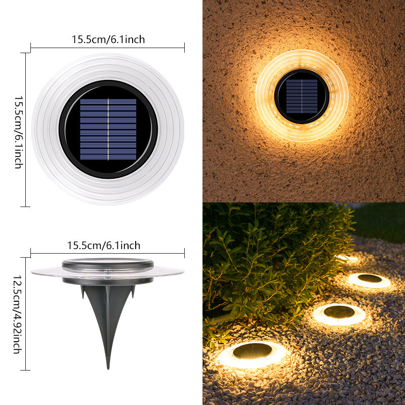 DUSKGLOW – Outdoor Solar Path Lights for Garden Ambience