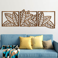 BOTANELLE – Decorative Leaf Wall Mirrors for Artistic Room Accents