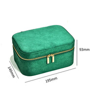 LUXEFLOW – Étui à bijoux de voyage en suède avec design élégant