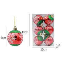 FLAKEORN – Christmas Table Baubles Set for Elegant Holiday Decor