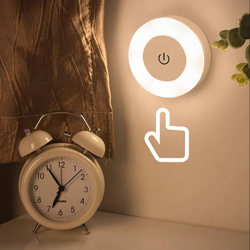 TOUCHVAULT – USB Rechargeable Lamp for Bedroom Comfort