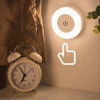 TOUCHVAULT – USB Rechargeable Lamp for Bedroom Comfort