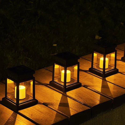 CANDLELIVA – Solar Candle Lantern for Cozy Outdoor Ambience