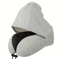 COZYCURVE – Coussin à capuche en forme de U pour un confort relaxant