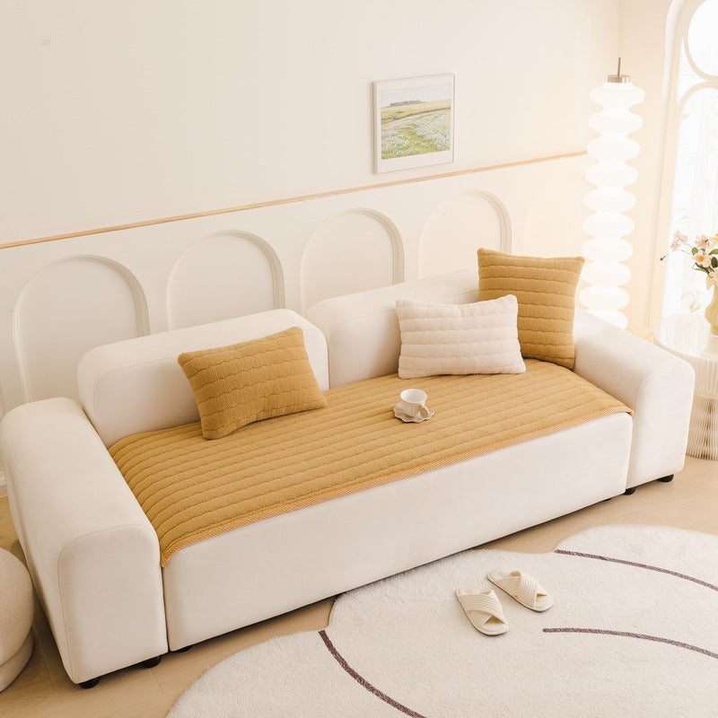 VELCOVE – Plush Sofa Cover for Cozy Furniture Styling