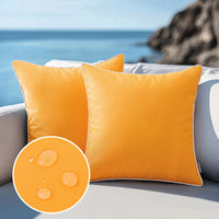 WHITELIVA – Housses de coussin décoratives pour patios et jardins