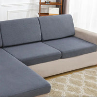 STRETCHFLOW – Thick Sofa Seat Cover Solid Color Comfort