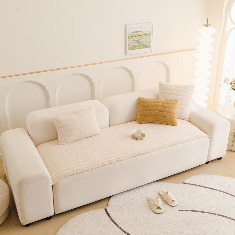 VELCOVE – Plush Sofa Cover for Cozy Furniture Styling