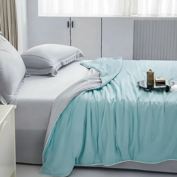 SILKCHILL – Ice Silk Blanket Soft Breathable Summer Design