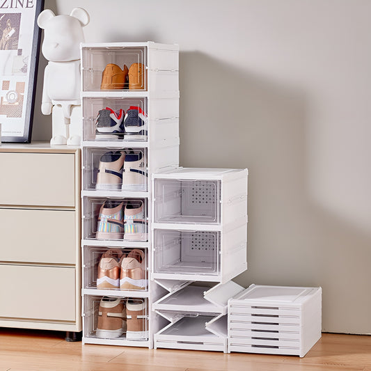SHOECRATE – Transparenter Schuhorganizer Schrank Platzsparer