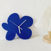 FLORAZELIXA - Horloge murale inspirée des fleurs pour un charme intemporel