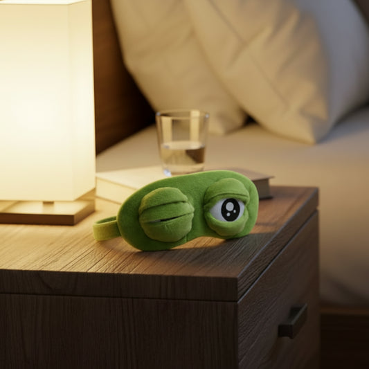FROGCLOUD – Soft Sleep Eyeshade for Relaxing Travel Naps