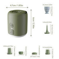 LANTERNAIR – Tiny Air Pump with Built-In Camping Light