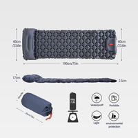 HIKENEST – Matelas de camping gonflable pour escalade et randonnée