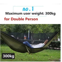 SWINGSAFE – Hamac de camping avec moustiquaire